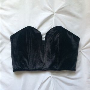 Victoria's Secret Dream Angels velvet bralette